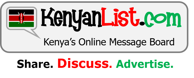 KenyanList.com | Share. Discuss. Advertise. Proudly Kenyan.
